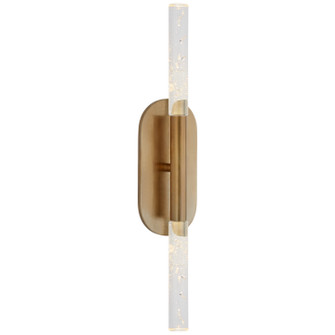 Rousseau LED Vanity in Antique-Burnished Brass (268|KW 2282AB-SG)