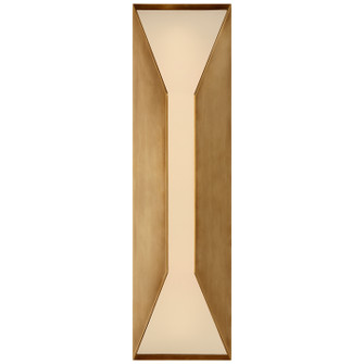 Stretto LED Wall Sconce in Antique-Burnished Brass (268|KW 2721AB-FG)
