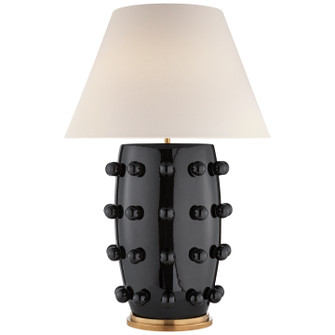 Linden One Light Table Lamp in Black (268|KW 3032BLK-L)