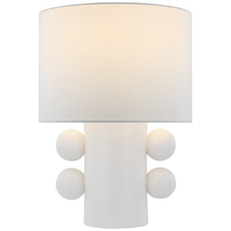 Tiglia LED Table Lamp in Plaster White (268|KW 3686PW-L)