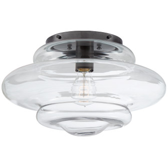 Tableau One Light Flush Mount in Bronze (268|KW 4271BZ-CG)