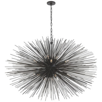 Strada 20 Light Chandelier in Aged Iron (268|KW 5075AI)