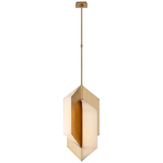 Ophelion LED Pendant in Antique-Burnished Brass (268|KW 5722AB-ALB)
