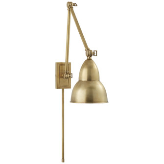 French Library2 LED Wall Sconce in Hand-Rubbed Antique Brass (268|S 2602HAB) French Library2 LED Wall Sconce in Hand-Rubbed Antique Brass (268|S 2602HAB)