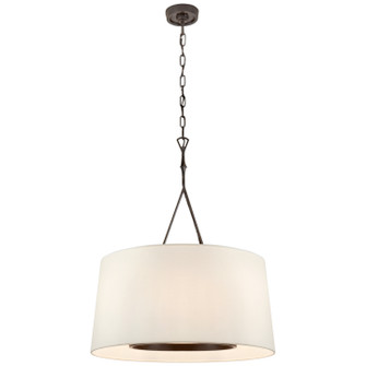 Dauphine Six Light Pendant in Aged Iron (268|S 5401AI-L)