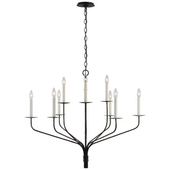 Belfair LED Chandelier in Aged Iron (268|S 5752AI)