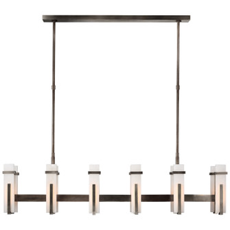 Malik LED Linear Chandelier in Bronze (268|S 5915BZ-ALB)