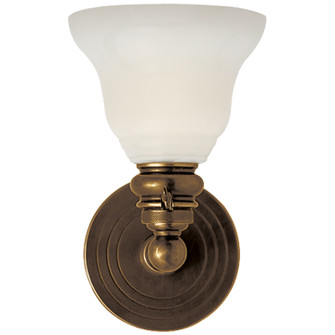 Boston One Light Wall Sconce in Hand-Rubbed Antique Brass (268|SL 2931HAB/SLEG-WG)