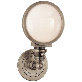 Boston One Light Wall Sconce in Antique Nickel (268|SL 2935AN-WG)