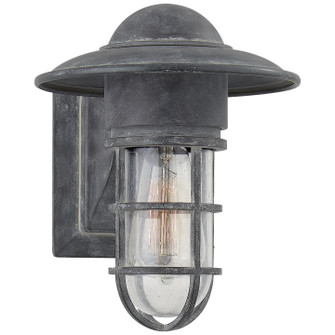 Marine2 One Light Wall Lantern in Weathered Zinc (268|SLO 2001WZ-SG)