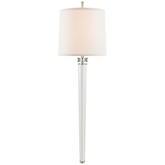 Lyra Two Light Wall Sconce in Polished Nickel and Crystal (268|TOB 2943PN-L) Lyra Two Light Wall Sconce in Polished Nickel and Crystal (268|TOB 2943PN-L)