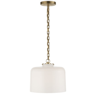 Katie Dome One Light Pendant in Hand-Rubbed Antique Brass (268|TOB 5226HAB/G5-WG)