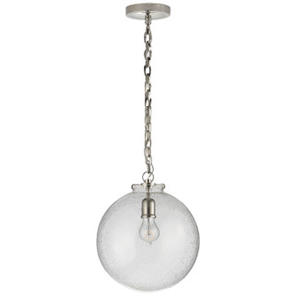 Katie Globe One Light Pendant in Polished Nickel (268|TOB 5226PN/G4-SG)