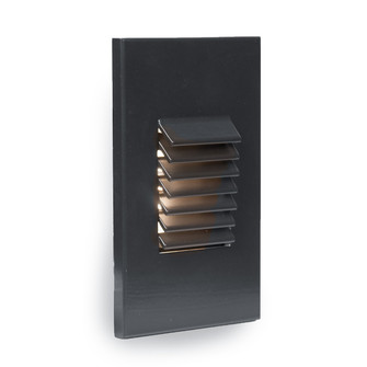 4061 LED Step and Wall Light in Black On Aluminum (34|4061-AMBK)