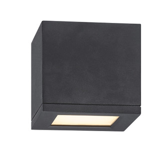 Rubix LED Flush Mount in Black (34|FM-W2505-BK)