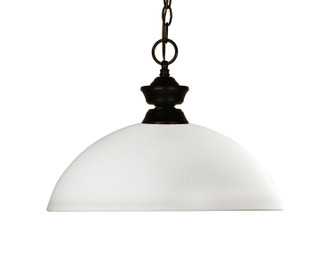 Chance One Light Pendant in Bronze (224|100701BRZ-DMO14)