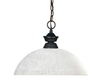 Riviera One Light Pendant in Olde Bronze (224|100701OB-DWL14)