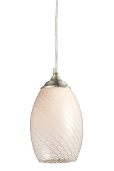 Jazz One Light Pendant in Brushed Nickel (224|131W-BN)