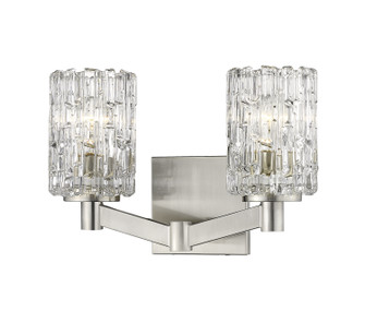 Aubrey Two Light Vanity in Brushed Nickel (224|1931-2V-BN)