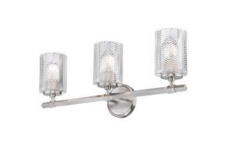 Dover Street Three Light Vanity in Brushed Nickel (224|1934-3V-BN)