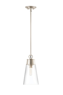 Wentworth One Light Pendant in Brushed Nickel (224|2300P8-BN)