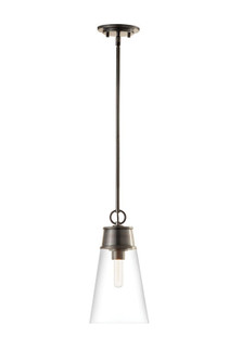 Wentworth One Light Pendant in Plated Bronze (224|2300P8-BP)