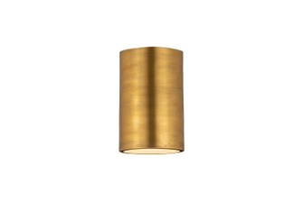 Harley One Light Flush Mount in Rubbed Brass (224|2302F1-RB)