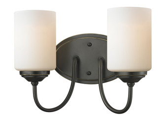 Cardinal Two Light Vanity in Olde Bronze (224|414-2V)