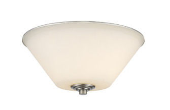 Jarra Two Light Flush Mount in Brushed Nickel (224|432F2-BN) Jarra Two Light Flush Mount in Brushed Nickel (224|432F2-BN)