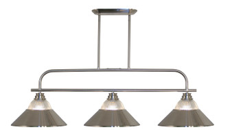 Annora Three Light Billiard in Brushed Nickel (224|437-3BN-RBN)