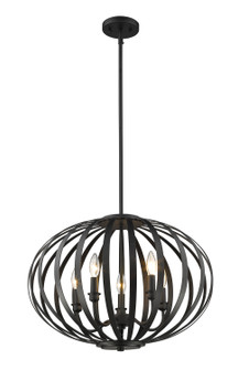 Moundou Five Light Chandelier in Bronze (224|438-20BRZ)