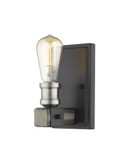 Kirkland One Light Wall Sconce in Ashen Barnboard (224|472-1S-ABB)