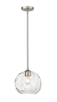 Chloe One Light Pendant in Brushed Nickel (224|490P10-BN)