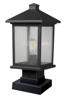 Portland One Light Outdoor Pier Mount in Oil Rubbed Bronze (224|531PHMS-SQPM-ORB)