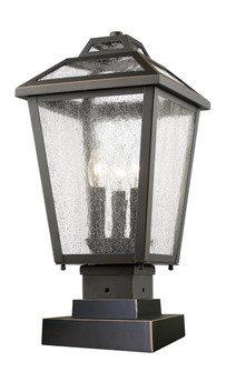 Bayland Three Light Outdoor Pier Mounted Fixture in Oil Rubbed Bronze (224|539PHMS-SQPM-ORB)