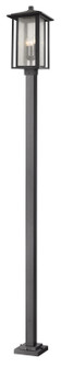Aspen Three Light Outdoor Post Mounted Fixture in Black (224|554PHXLS-536P-BK)