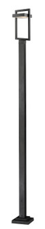 Luttrel LED Outdoor Post Moun Fixture in Black (224|566PHBS-536P-BK-LED)