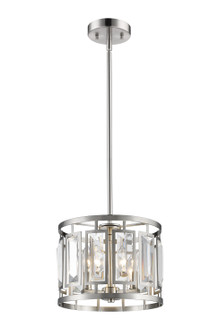 Mersesse Three Light Pendant in Brushed Nickel (224|6007-11BN)