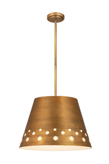 Katie One Light Chandelier in Rubbed Brass (224|6014-18RB)