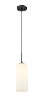 Monty One Light Pendant in Matte Black (224|732P17-MB)