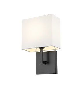 Saxon One Light Wall Sconce in Matte Black (224|815-1S-MB)