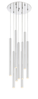 Forest LED Chandelier in Chrome (224|917MP24-CH-LED-9RCH)