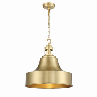 Carol One Light Pendant in Brass (90|211842)