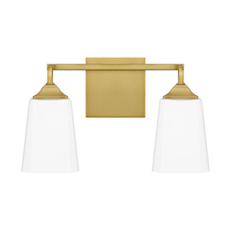 Thoresby Two Light Bath in Aged Brass (10|THO8614AB)