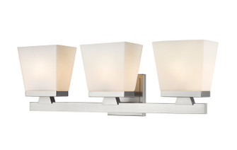 Astor Three Light Vanity in Brushed Nickel (224|1937-3V-BN)