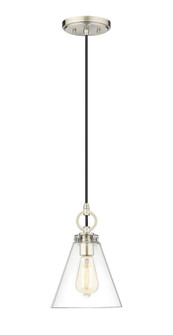 Harper One Light Pendant in Brushed Nickel (224|3034P8-BN)