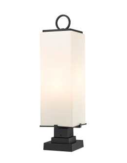 Sana Three Light Outdoor Pier Mounted Fixture in Black (224|593PHBS-SQPM-BK)
