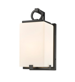 Sana One Light Outdoor Wall Light in Black (224|593S-BK)