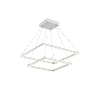 Piazza LED Chandelier in White (347|CH88224-WH)