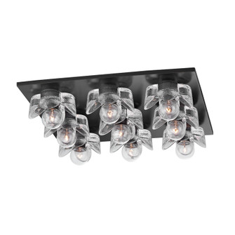 Shea Nine Light Flush Mount in Old Bronze (428|H410509-OB)